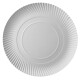 Papstar 25 Teller, Pappe "pure" rund &Oslash; 32 cm x 2 cm weiss