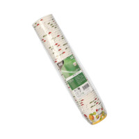 Papstar 50 Eisbecher, Pappe rund 125 ml &Oslash; 7,5 cm x 4,8 cm farbig "Fr&uuml;chte"