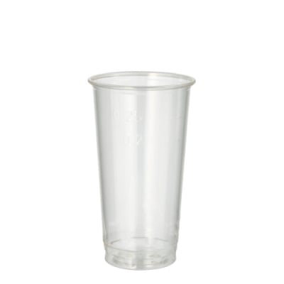 Papstar 60 Bierbecher, PLA &quot;pure&quot; 0,2 l &Oslash; 7,05 cm &Acirc;&middot; 12,4 cm glasklar / 0,25 l