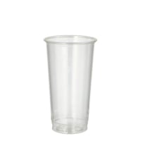 Papstar 60 Bierbecher, PLA &quot;pure&quot; 0,2 l &Oslash; 7,05 cm &Acirc;&middot; 12,4 cm glasklar / 0,25 l