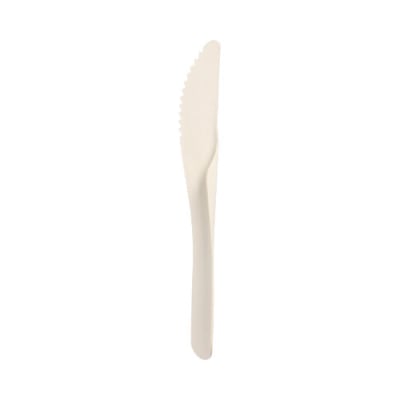 Papstar 50 Messer, Papier &quot;pure&quot; 18,6 cm weiss