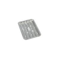 10 Grillschalen, Alu eckig 1,4 cm x 16,3 cm x 22,7 cm