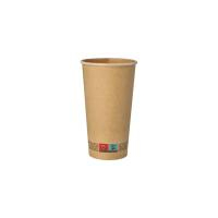 50 Trinkbecher, Pappe 0,5 l &Oslash; 9 cm &Acirc;&middot; 15 cm braun