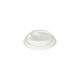 100 Dom-Deckel, PS "To Go" rund &Oslash; 7,03 cm x 1,8 cm weiss