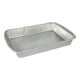 5 Bratschalen, Alu eckig 3,15 l 5 cm x 25 cm x 36,6 cm silber