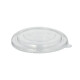 25 Deckel f&uuml;r Suppenbecher R-PET rund &Oslash; 13,5 cm x 1,2 cm