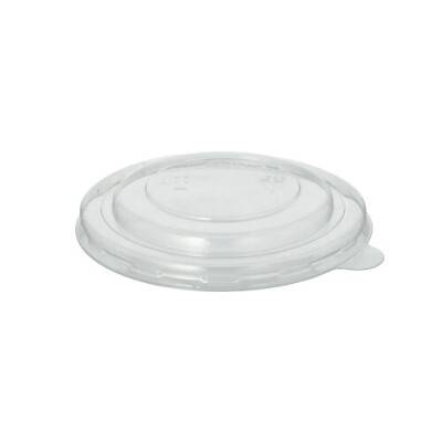 25 Deckel f&uuml;r Suppenbecher R-PET rund &Oslash; 11,1 cm x 1,2 cm