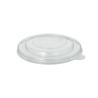 25 Deckel f&uuml;r Suppenbecher R-PET rund &Oslash; 11,1 cm x 1,2 cm