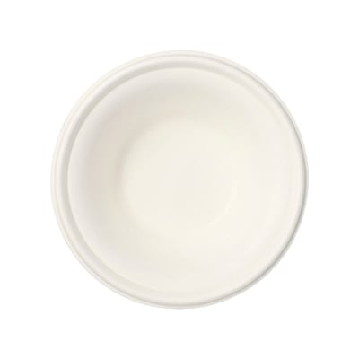 100 Schalen, Zuckerrohr &quot;pure&quot; 380 ml &Oslash; 15,5 cm &Acirc;&middot; 4,6 cm weiss