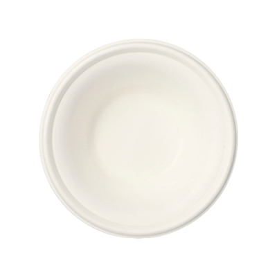 Papstar 100 Schalen, Zuckerrohr "pure" 380 ml &Oslash; 15,5 cm x 4,6 cm weiss