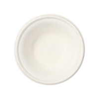 Papstar 100 Schalen, Zuckerrohr "pure" 380 ml &Oslash; 15,5 cm x 4,6 cm weiss