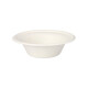 Papstar 100 Schalen, Zuckerrohr "pure" 380 ml &Oslash; 15,5 cm x 4,6 cm weiss