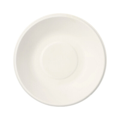Papstar 100 Schalen, Zuckerrohr "pure" 680 ml &Oslash; 19 cm x 4 cm weiss