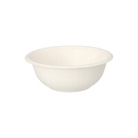 Papstar 200 Schalen, Zuckerrohr "pure" 200 ml &Oslash; 11,2 cm x 4,2 cm weiss