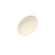 50 Fingerfood - Schalen, Zuckerrohr &quot;pure&quot; 20 ml 8 cm x 5 cm weiss &quot;Egg&quot;