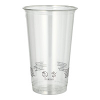 50 Trinkbecher R-PET 0,5 l &Oslash; 9,5 cm x 14,7 cm glasklar