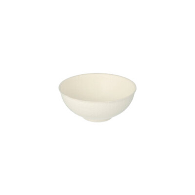 Papstar 50 Fingerfood - Schalen, Zuckerrohr "pure" rund 65 ml &Oslash; 7,2 cm x 3 cm weiss