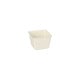 50 Fingerfood - Schalen, Zuckerrohr &quot;pure&quot; eckig 50 ml 3,8 cm x 4,6 cm x 4,6 cm weiss