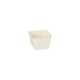 Papstar 50 Fingerfood - Schalen, Zuckerrohr &quot;pure&quot; eckig 50 ml 3,8 cm x 4,6 cm x 4,6 cm weiss