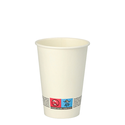 100 Automatenbecher, Pappe "To Go" 0,18 l &Oslash; 7 cm x 9,2 cm weiss