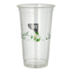 Papstar 50 Trinkbecher PLA 0,5 l &Oslash; 9,5 cm x 15,1 cm "Becher aus Mais"