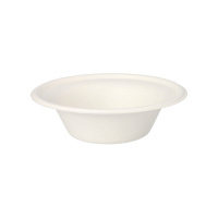 Papstar 50 Schalen, Zuckerrohr "pure" 380 ml &Oslash; 15,5 cm x 4,6 cm weiss