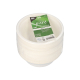 Papstar 50 Schalen, Zuckerrohr "pure" 500 ml &Oslash; 15,5 cm x 5,4 cm weiss