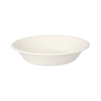Papstar 50 Schalen, Zuckerrohr "pure" 680 ml &Oslash; 19 cm x 4 cm weiss