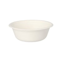 Papstar 12 Schalen, Zuckerrohr &quot;pure&quot; 500 ml &Oslash; 15,5 cm &Acirc;&middot; 5,4 cm weiss