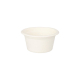 Papstar 50 Dressingschalen, Zuckerrohr "pure" 60 ml &Oslash; 6 cm x 3 cm weiss