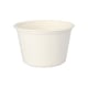 Papstar 50 Suppenbecher, Zuckerrohr &quot;pure&quot; 600 ml &Oslash; 14 cm &Acirc;&middot; 9 cm weiss