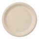 Papstar 50 Teller, Zuckerrohr "pure" ungeteilt &Oslash; 26 cm x 2 cm natur