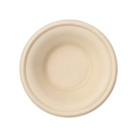 Papstar 50 Schalen, Zuckerrohr "pure" 380 ml &Oslash; 15,5 cm x 4,6 cm natur