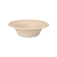 Papstar 50 Schalen, Zuckerrohr "pure" 380 ml &Oslash; 15,5 cm x 4,6 cm natur