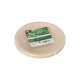 Papstar 12 Teller, Zuckerrohr "pure" ungeteilt &Oslash; 18 cm x 2 cm natur