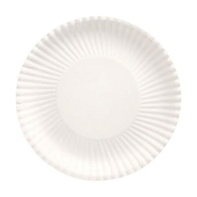 Papstar 100 Teller tief, Pappe "pure" rund &Oslash; 22 cm x 3 cm