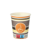 50 Trinkbecher, Pappe "To Go" 0,2 l &Oslash; 8 cm x 9,2 cm