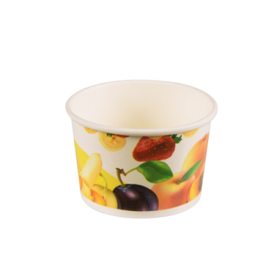 50 Eisbecher, Pappe rund 100 ml &Oslash; 7,5 cm x 4,9 cm
