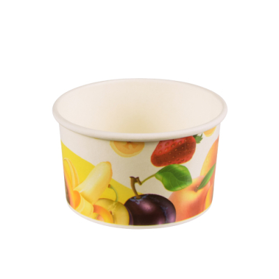 50 Eisbecher, Pappe rund 150 ml &Oslash; 8,6 cm x 5,2 cm