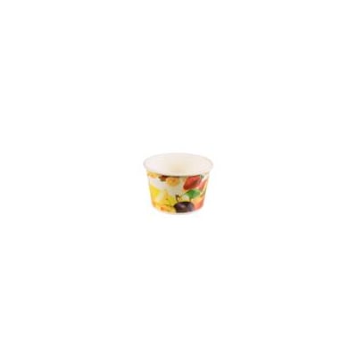 50 Eisbecher, Pappe rund 250 ml &Oslash; 9,5 cm &Acirc;&middot; 6,2 cm