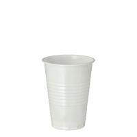 100 Trinkbecher, PS automateng&auml;ngig 0,18 l &Oslash; 7,03 cm x 9,1 cm weiss