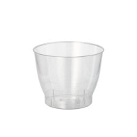 25 Trinkbecher PS 0,16 l &Oslash; 7,5 cm x 5,9 cm glasklar