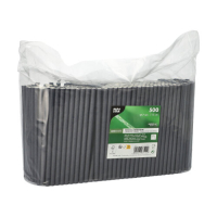 Papstar 500 Cocktail Trinkhalme, Papier &Oslash; 7 mm x...
