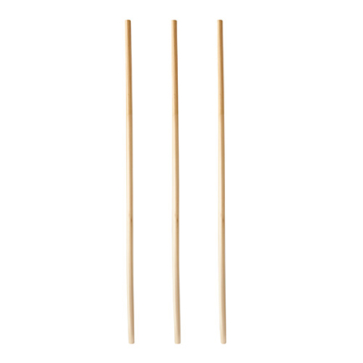 Papstar 100 Trinkhalme, Stroh "pure" &Oslash; 4 mm x 20 cm