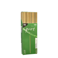 Papstar 100 Trinkhalme, Stroh "pure" &Oslash; 4 mm x 20 cm