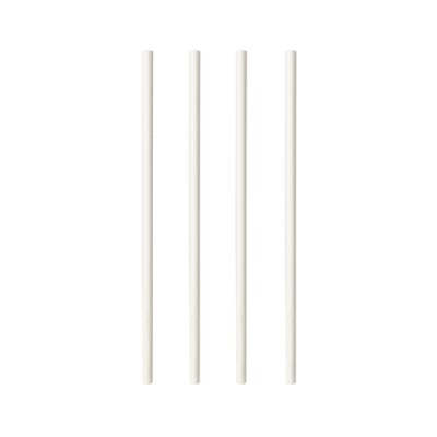 Papstar 100 Shake-Halme, Papier "pure" &Oslash; 8 mm x 25 cm weiss