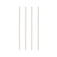 Papstar 100 Shake-Halme, Papier "pure" &Oslash; 8 mm x 25 cm weiss