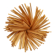 Papstar 150 Trinkhalme, Stroh "pure" &Oslash; 4 mm x 23 cm