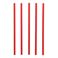 Papstar 135 Shake-Halme, Papier &Oslash; 8 mm x 25 cm rot