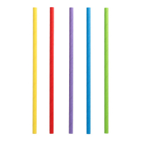 Papstar 135 Shake-Halme, Papier &Oslash; 8 mm x 25 cm farbig sortiert